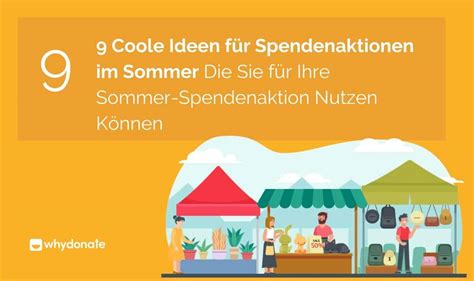 ideen für spendenaktionen.